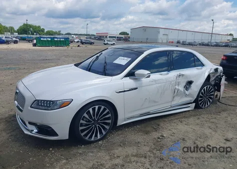 2018 Lincoln Continental Black Label from USA, damaged, VIN 1LN6L9AP8J5610164